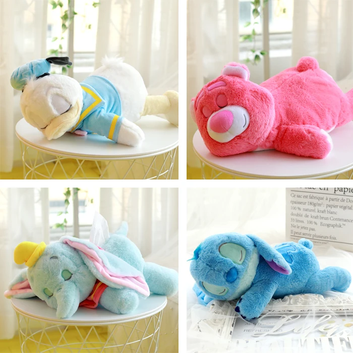 

HQ Dumbo Donald Duck Stitch Kawaii plush toys anime dolls cute animal stuffed toys duck Exquisite gift for children