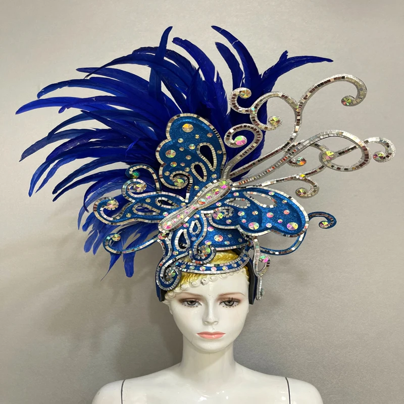 

Samba Stage Props Feather Wings Cosplay Ornamental Catwalk Performance Wedding Stage Show Shooting Photography Decorative