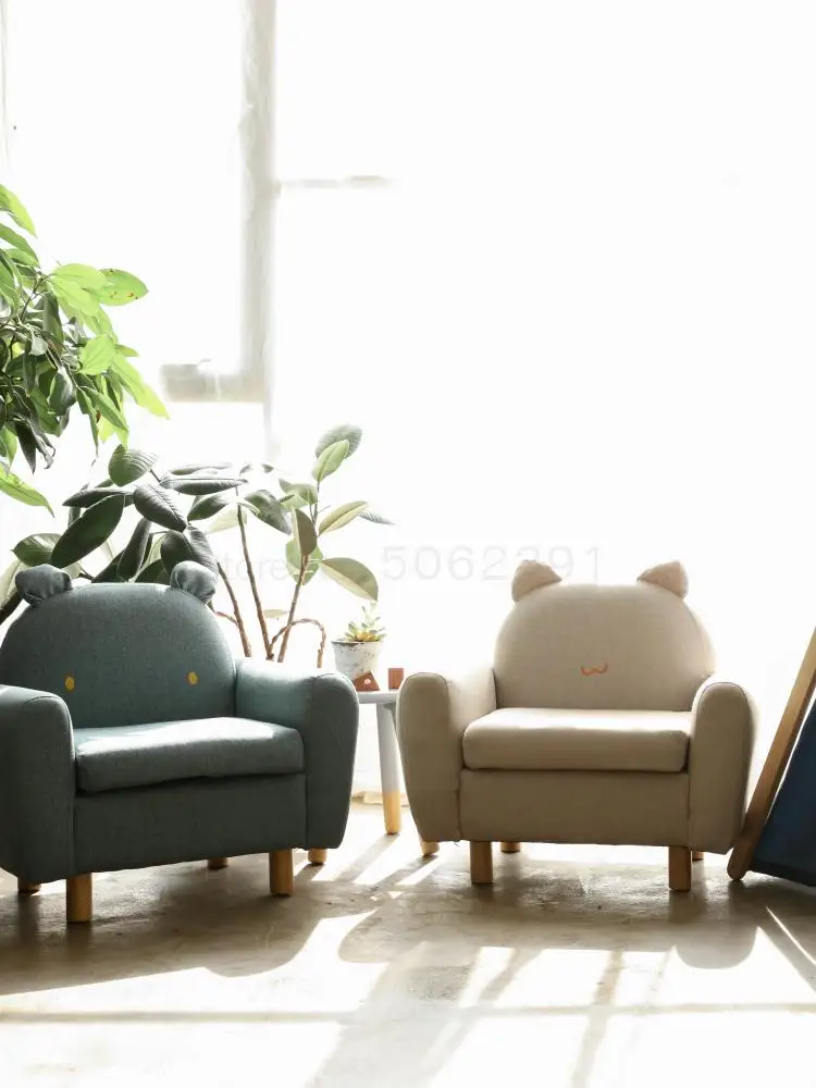 Маленькое кресло с моделированием животных для раннего ребенка ленивый