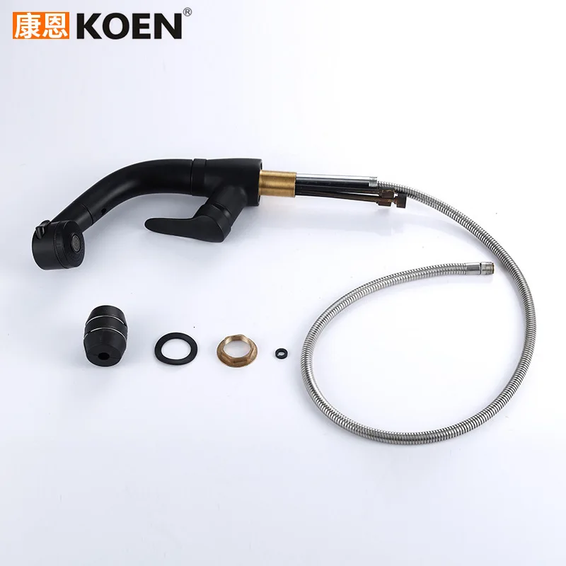 Take Pull кран гибкий может подъемный полный медный вытяжной для воды душевая