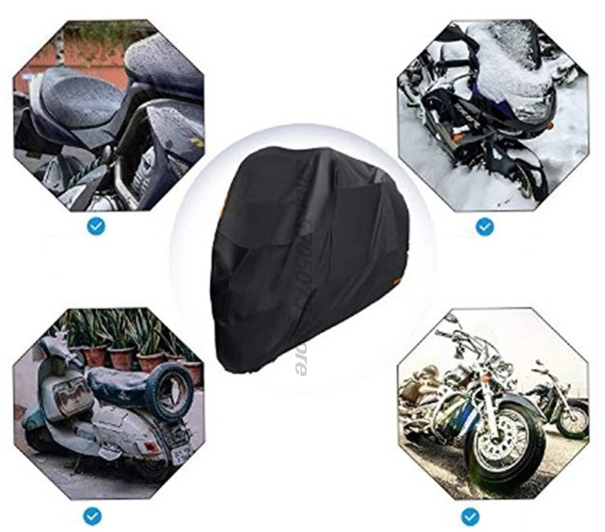 motorcycle cover m l xl 2xl 3xl 4xl outdoor uv waterproof bike for majesty 400 vf50 yamaha stratoliner neverland tent free global shipping