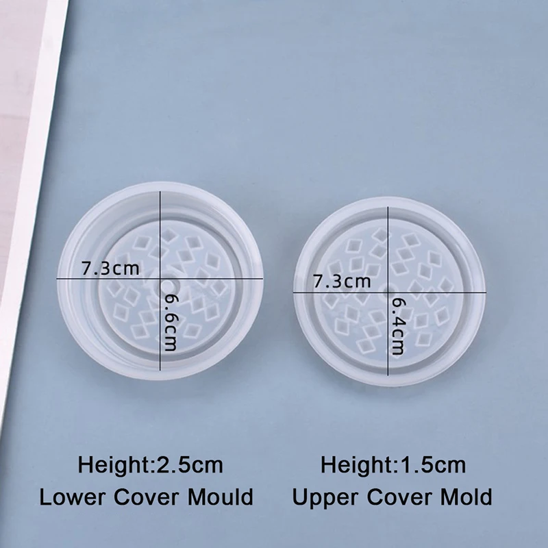 

Epoxy Resin Mold DIY Leaf Herbal Herb Grinder Spice Crusher Silicone Mould