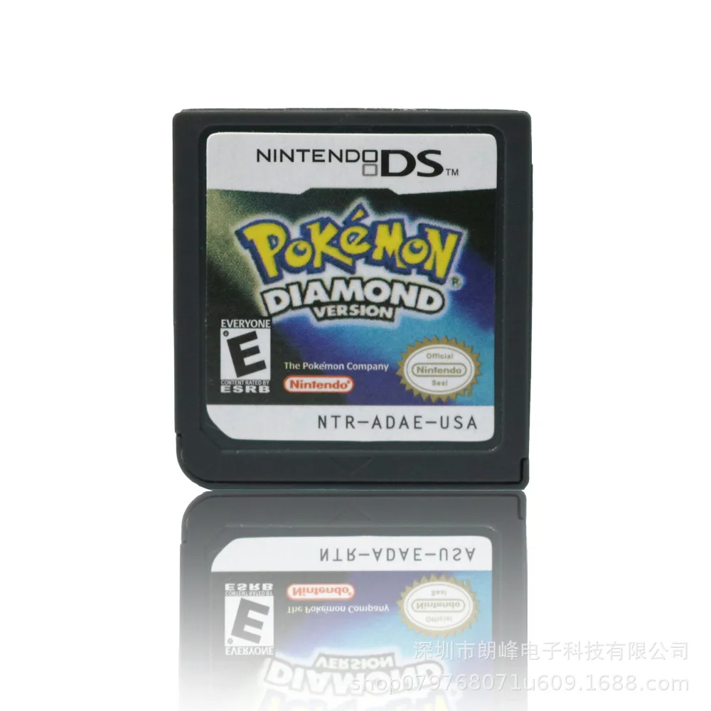 DS Pokemon Platinum Diamond Version жемчужная версия сердцебиения Золотая Soulsilver Версия игры