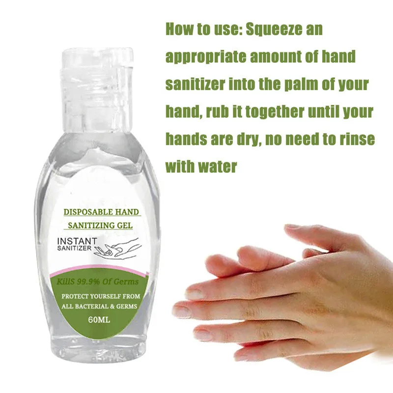 Антибактериальный дезинфицирующее средство для рук одноразовое гель
