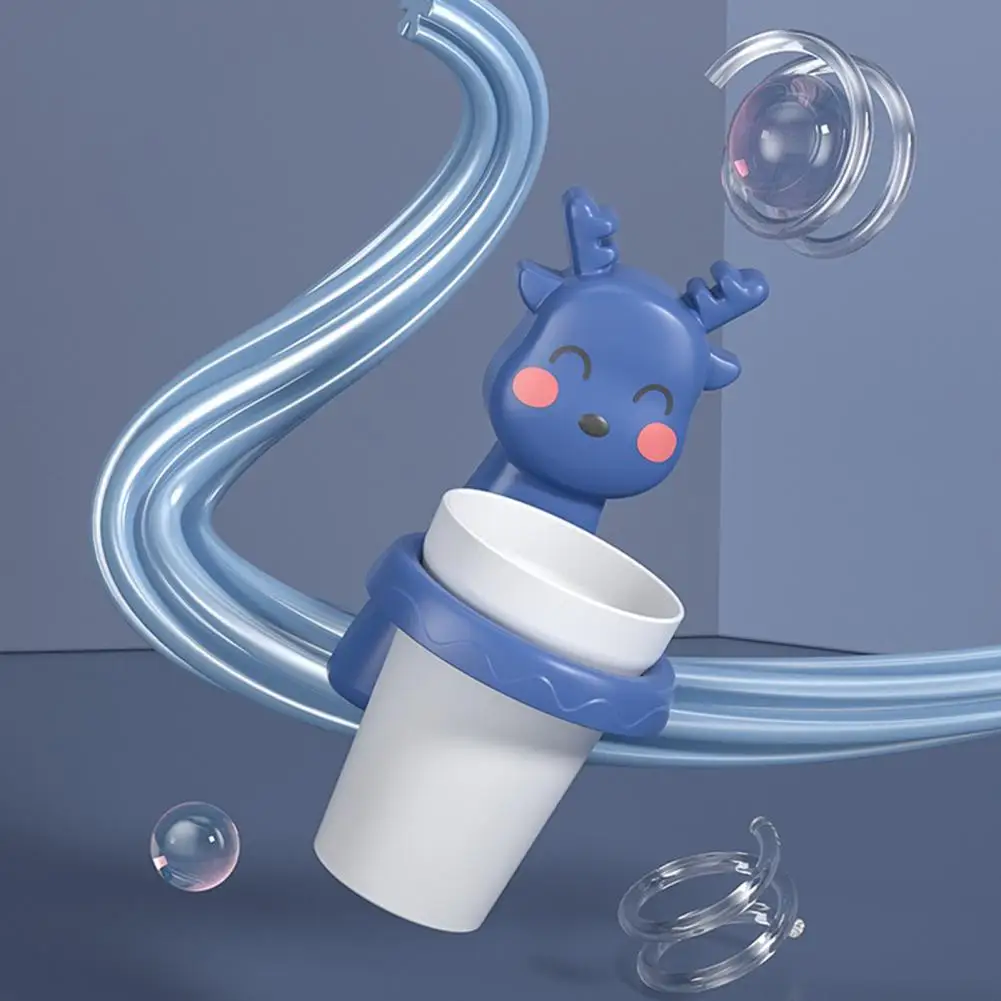 Vaso para cepillo de dientes con forma de dibujos animados, soporte para cepillo de dientes de pl&aacute;stico sin perforaciones, regalo para ni&ntilde;os-4