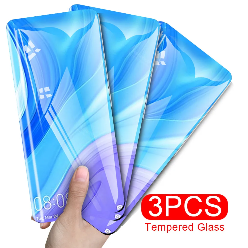 

3PCS Tempered Glass for Huawei Y6 Y5 Pro Screen Protector Film for Huawei Y9 s Y7 pro Prime Dual Protective Glas y7p y 7pro