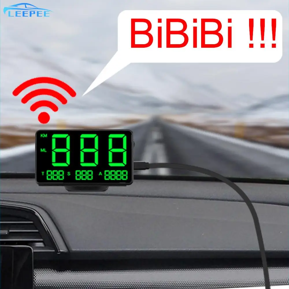 Автомобильный GPS спидометр дисплей одометр км/ч миль/ч C60s/C80 высоты проектор с
