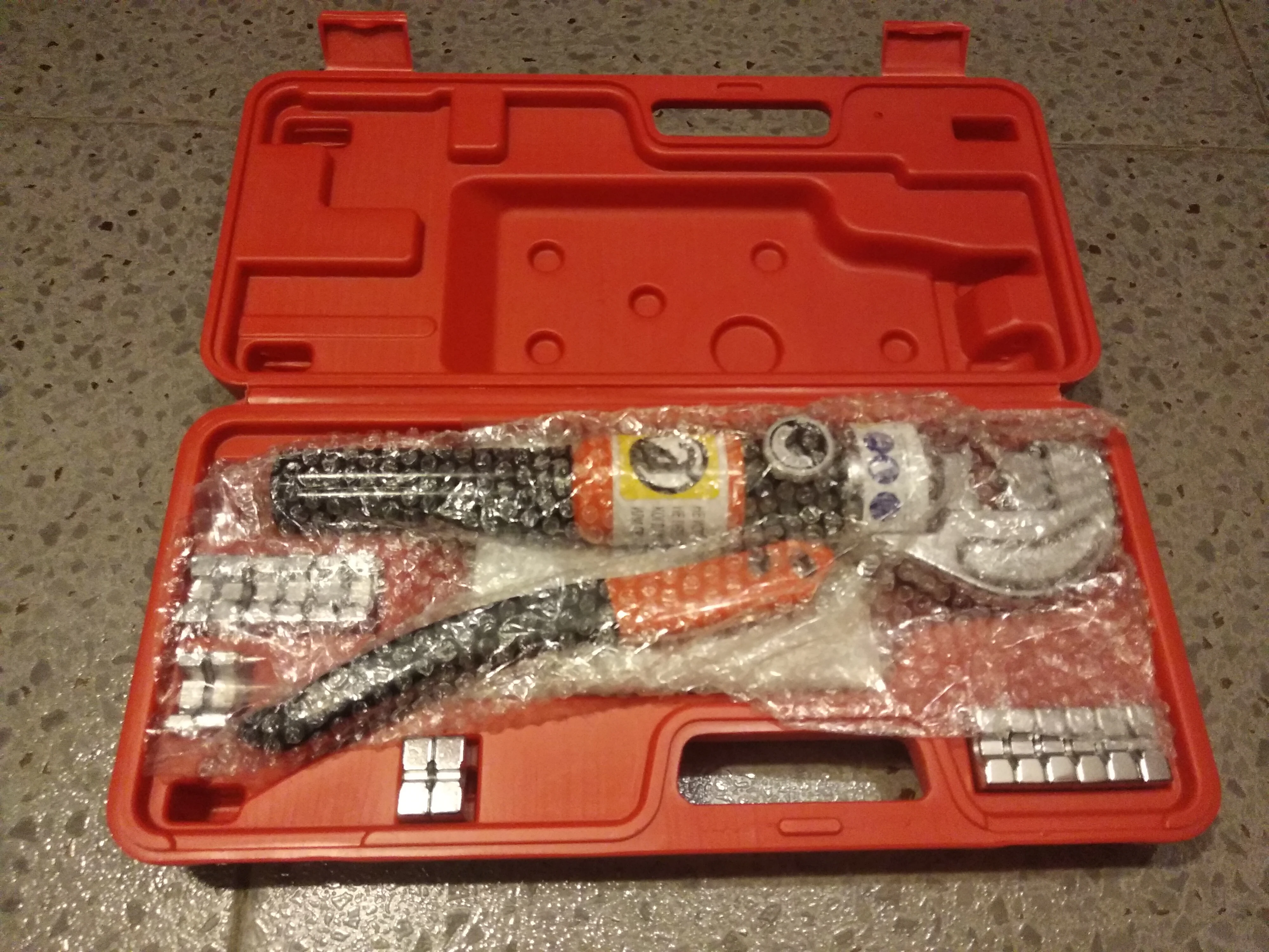 Пресс ручной гидравлический универсальный с клапаном давления ПГРУ-70К для