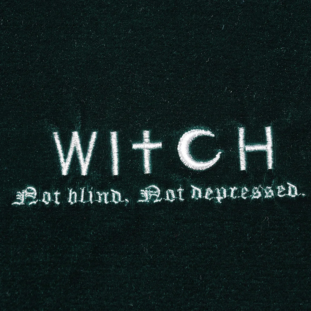 

Gothic Slim Fit Warm High Collar Long Sleeve T-shirt fashion Velvet Trim Embroidered Women Tops PUNK RAVE OPT-313TCF