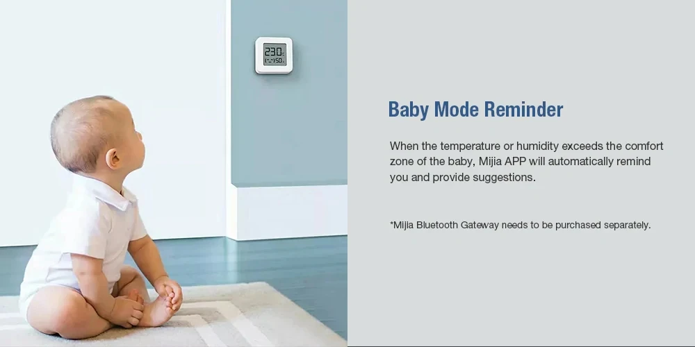 Xiaomi Mijia BT4.0 беспроводные умные электрические цифровые часы для помещений и улицы, гигрометр, термометр, ЖК-измерительные приборы для измерения температуры