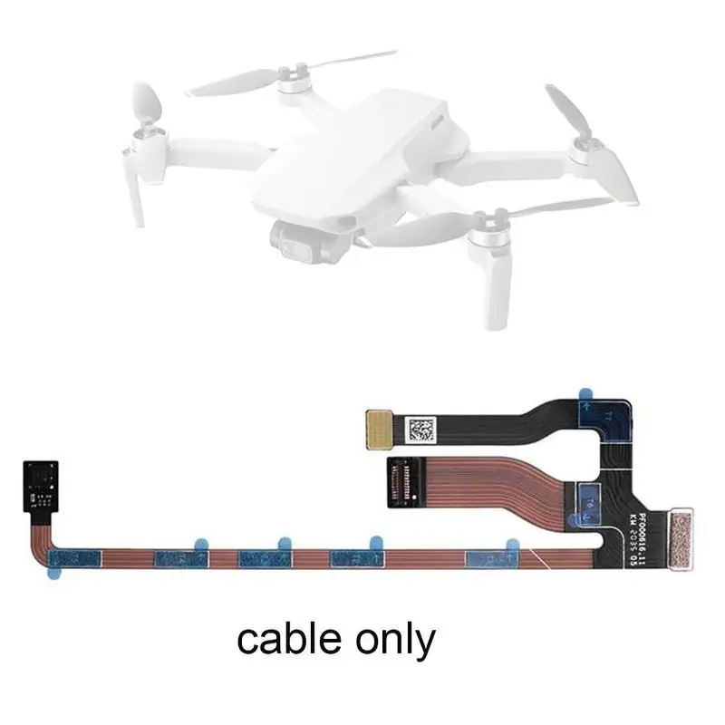 

3 in 1 Flexible Flat Ribbon Cable Gimbal Camera Soft Ribbon For DJI Signal Mini Mavic 2 Cable Suitable J5J3