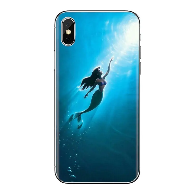 Transparent Soft Cover Ariel Sea Princess Mermaid Girls For Xiaomi Redmi 4 3 3S Pro Mi3 Mi4 Mi4i Mi4C Mi5 Mi5S Mi Max Note 2 |