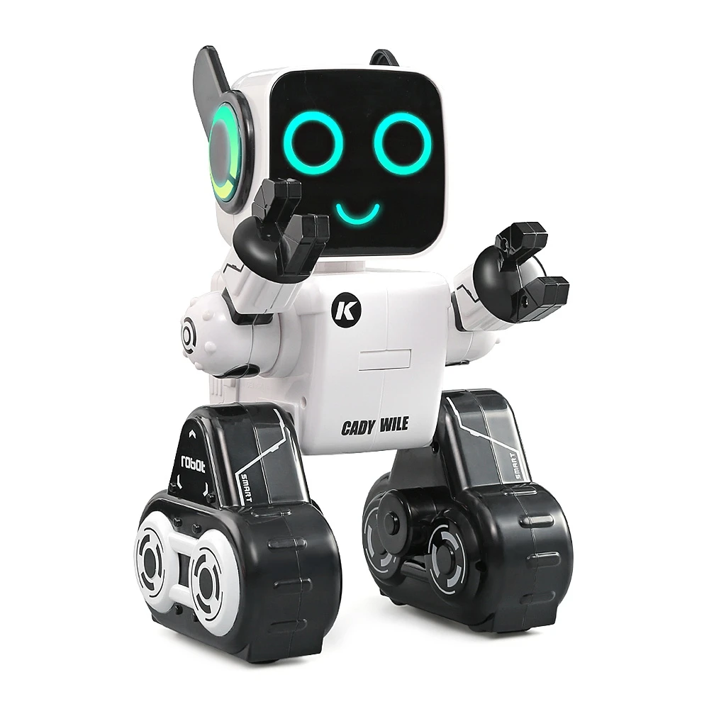 R4 Многофункциональный голосовой активированный Интеллектуальный RC робот Сенсорный режим голосовой записи дистанционное управление робот игрушка WJ-08