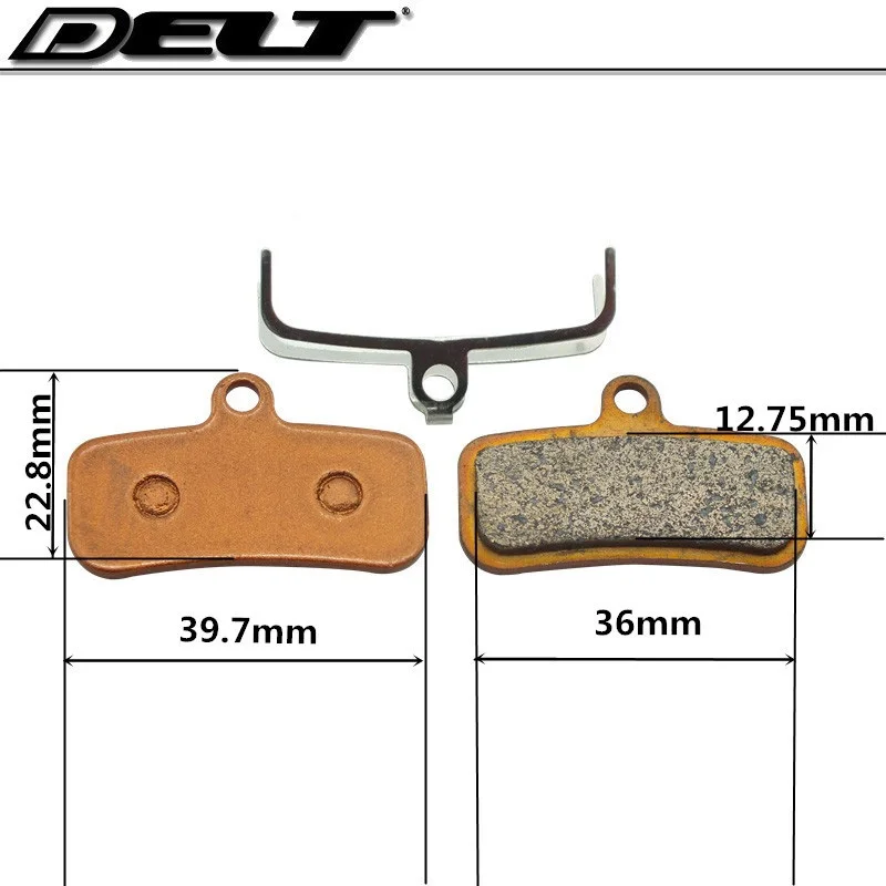 4 пары металлический горный MTB велосипед велосипедный дисковый тормоз колодки