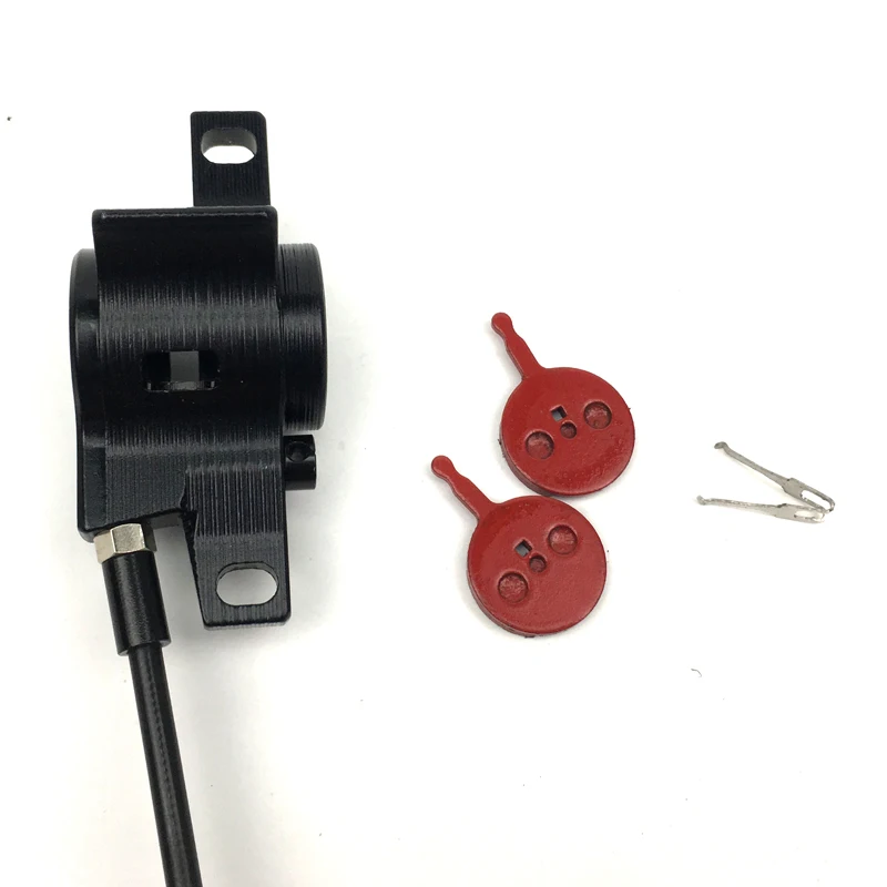 Hydraulic brake pad for Electric Scooter FLJ brand electric scooter e bike hoveboard disc oil brake or brake pads outrider best seller e bike 48v front disc brake gear motor electric bike kit