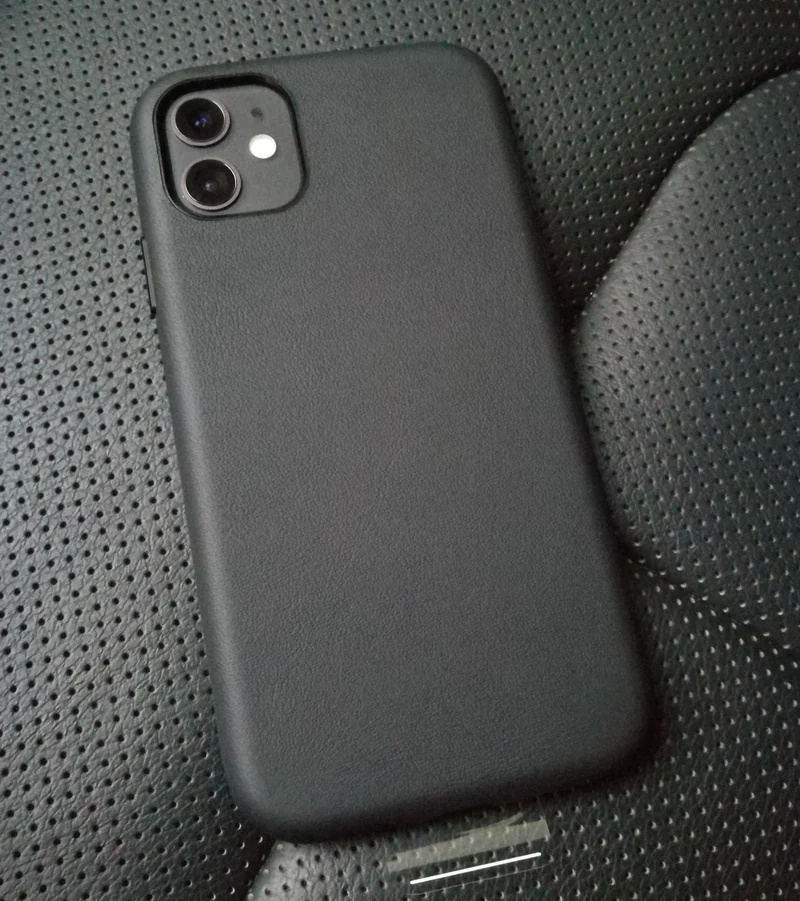 

New Genuine Leather Back Cover For Iphone 11 Pro Max Xs Max X Business Pouch Full Edge Protect Phone Case Popular Color Pocket