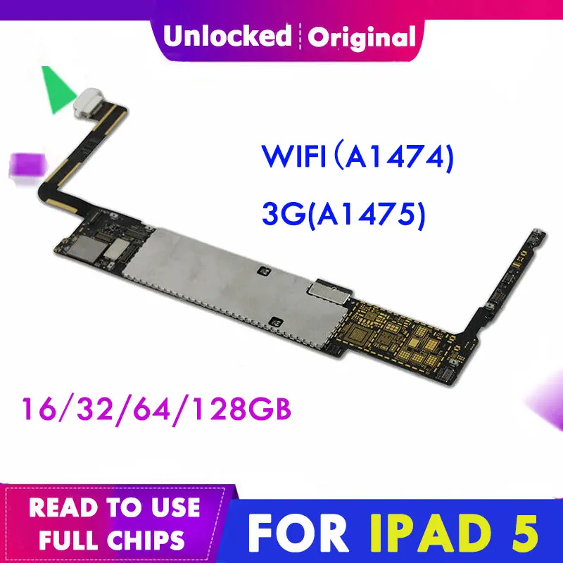 Материнская плата для iPad 5 5th Gen ipad air 16g 32g 64g 128g логическая A1474 A1475 материнская WLAN /