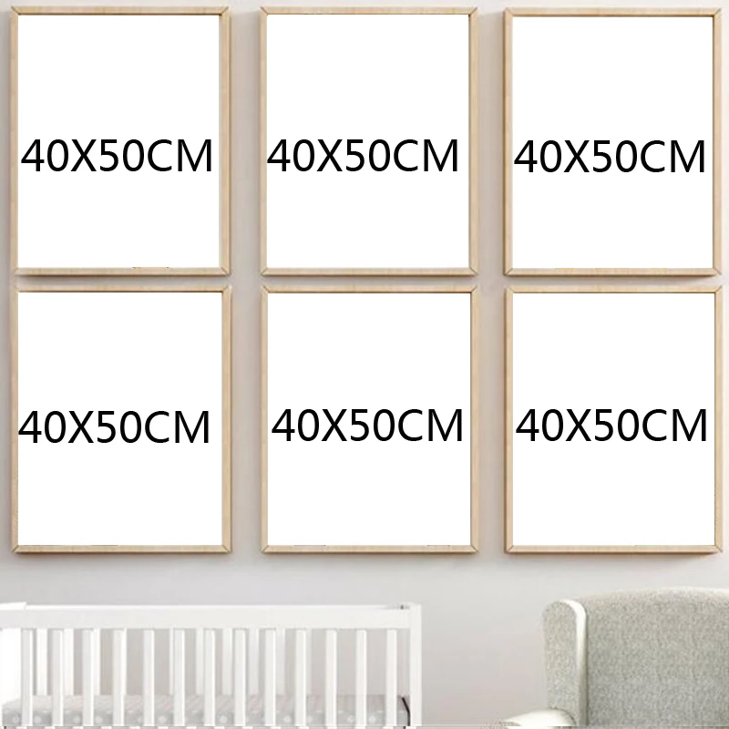 Зебра Бегемот, жираф, Лев, крокодил Детская Wall Art Холст Картины Nordic Плакаты и принты настенные картины для детской комнаты настенный Декор