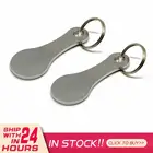 2 упаковки персонализированных жетонов, брелок для ключей, корзина для покупок, подключаемый дизайн, высокое качество, брелок для ключей для автомобиля, кольца для ключей, держатели, оптовая продажа