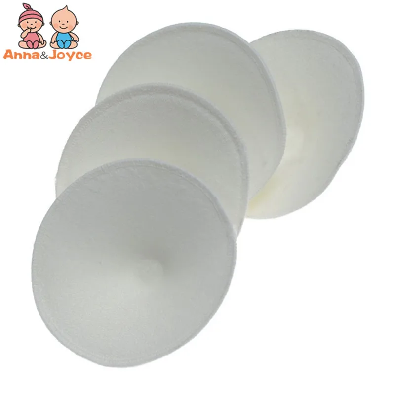 4 пары = 8 шт. Экологичные многоразовые прокладки для кормления ребенка после