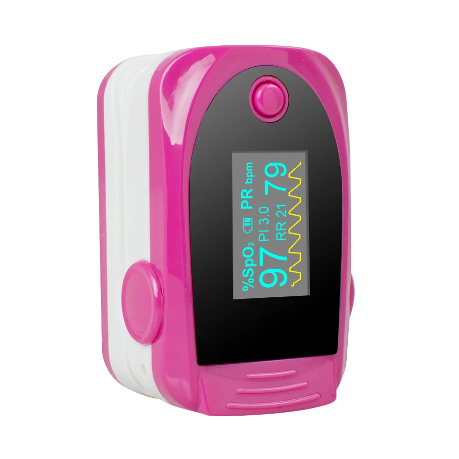 Монитор давления OLED Пальчиковый пульсоксиметр с звуковой сигнализацией и