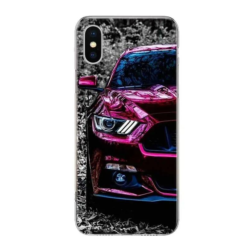 Синий красный для сумки Bmw Fundas силиконовый чехол телефона Apple iPhone 11 Pro 6 6S 7 8 Plus + X 10
