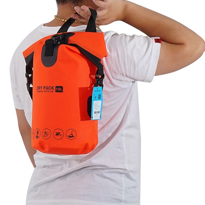 

Waterproof Bag 10L Outdoor Swimming Bag Diving Compression Storage Dry Bag for Man Women Kayaking Backpack trekking Camping