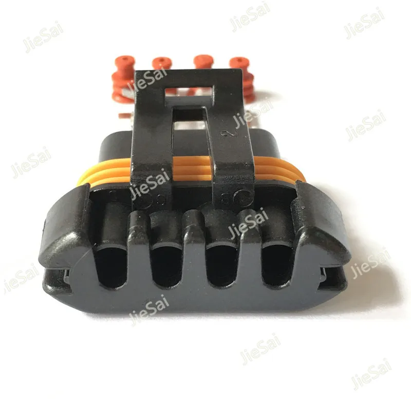 Фото Разъем генератора серии GM LS 4 Pin 12186568 Female Delphi автомобильный Автомобильный разъем для Hummer H2 6.2L кислородный датчик O2 №3