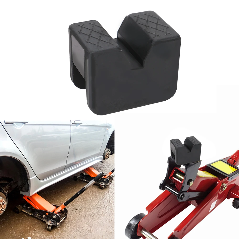 

Universal Slotted Jack Pad Rubber Car Repair Tools Car Lift Jack Stand Frame Rail Adapter