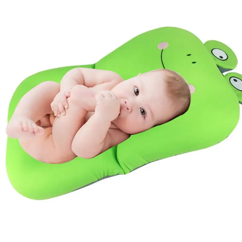 

Newborn Baby Bath Mat Baby Shower Cushion Protection Foldable Air Cushion Mat Safety Non-slip Protection Shower