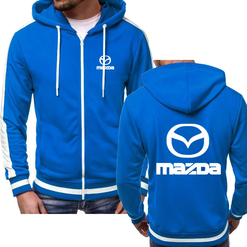 

Hoodies Men for Mazda Car Logo Sweatshirt New Fashion Hoody Spring Autumn Fleece Cotton Zipper Jacket HipHop Harajuku Male Clotu
