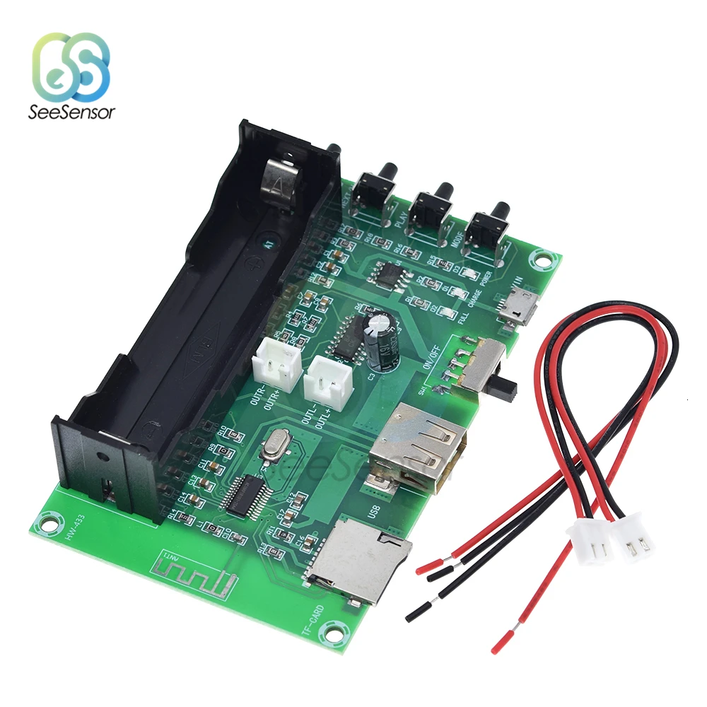 XH-A150 пам8403 усилитель звука Bluetooth плата двухканальная 5 Вт * 2 литиевая батарея