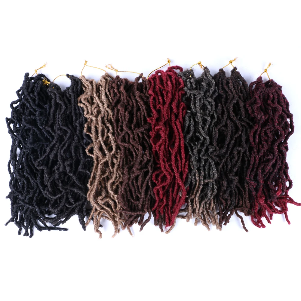 Mtmei Короткие вьющиеся искусственные локоны в стиле Crochet волосы 12 &quot21 прядь дреды