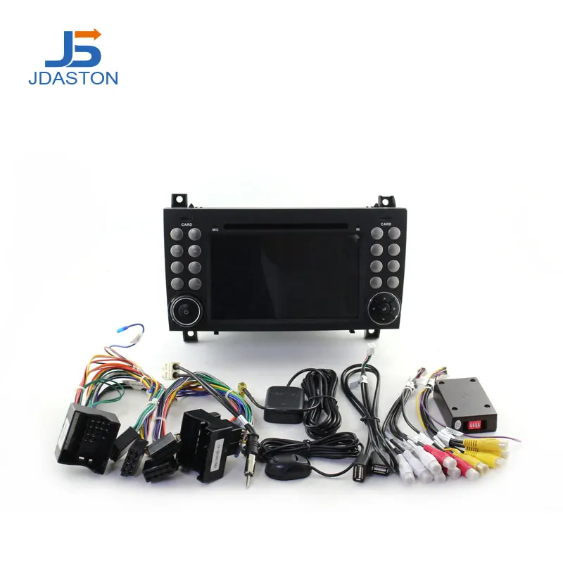 JDASTON Android 10,0 в Dash 2 Din Автомобильный dvd-плеер для Mercedes Benz SLK R171 SLK230 W171 Автомобильный gps Радио Аудио мультимедиа стерео