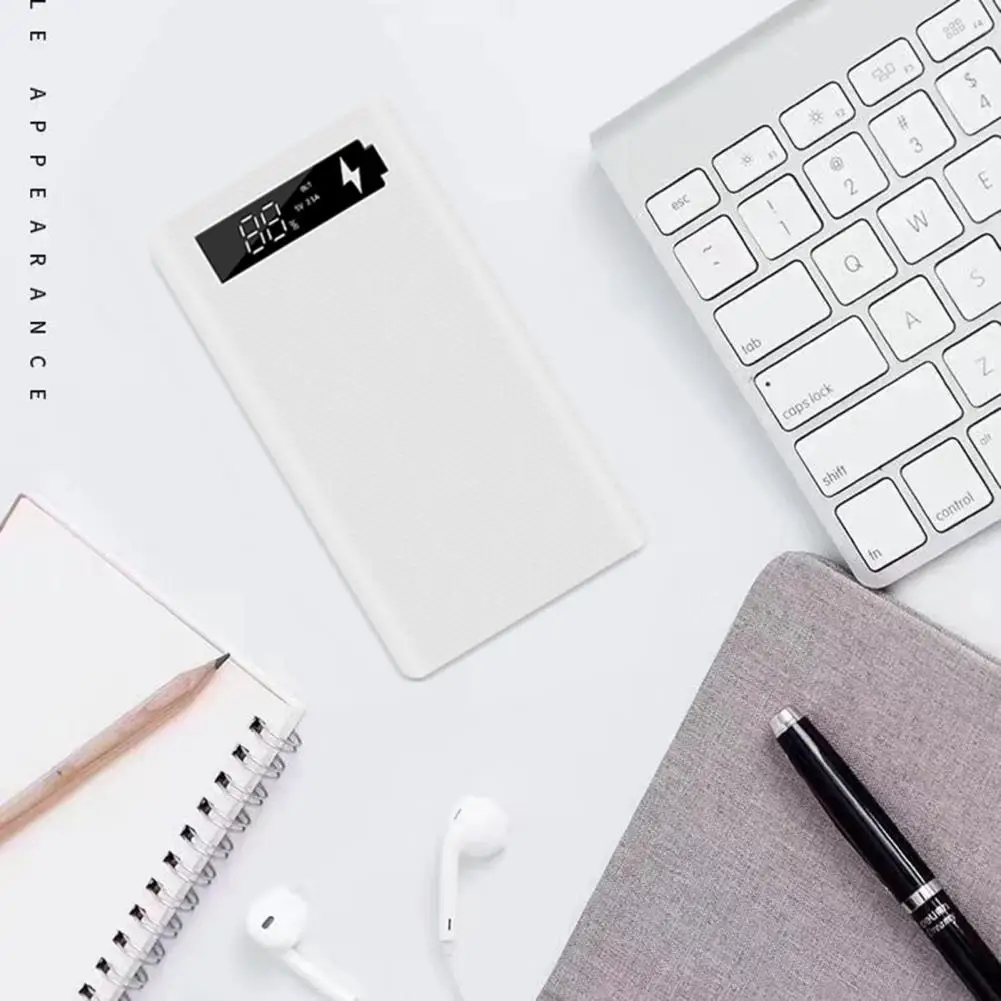 Портативный внешний аккумулятор M6 Micro USB Type-C чехол DIY18650 зарядное устройство для