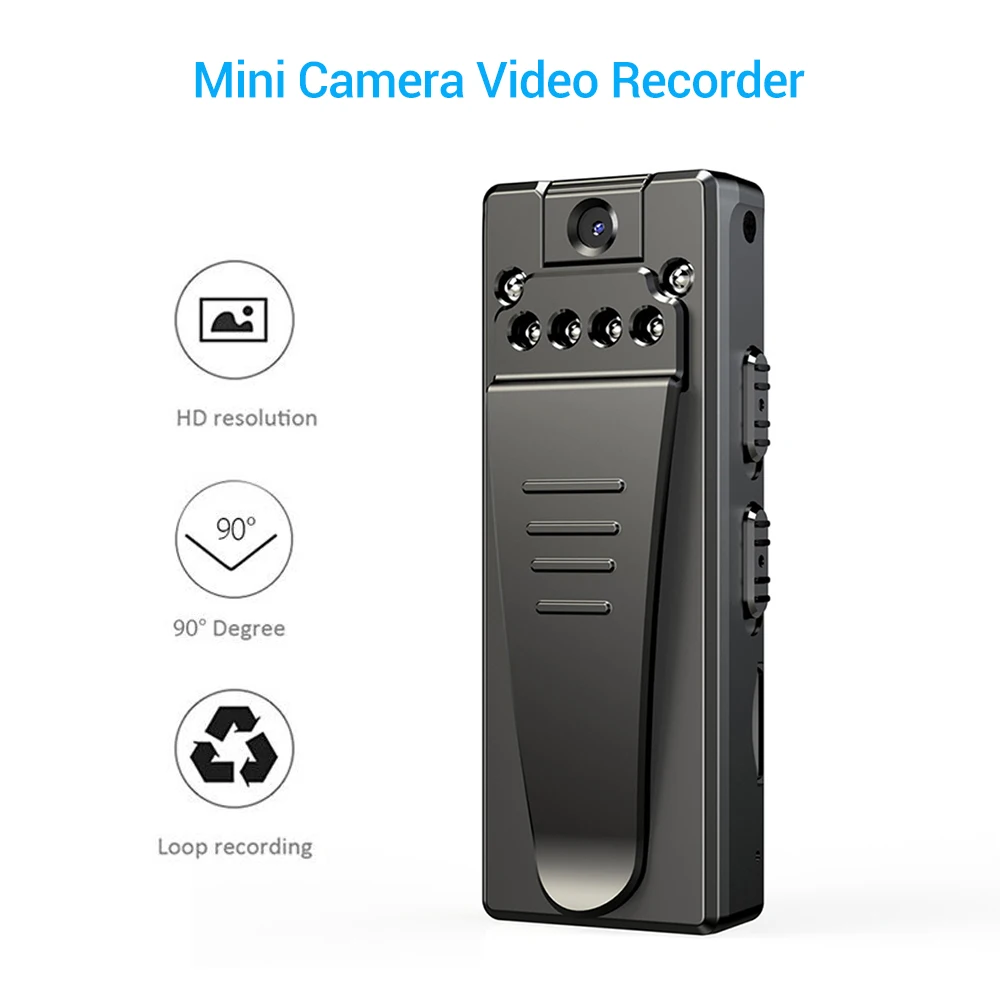 HD 1080P Портативная мини-камера DVR камера s цифровые видеокамеры ночное видение циклическая запись видео регистратор карманная Спортивная камера