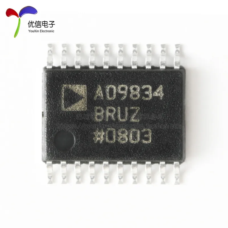 Подлинная оригинальная AD9834BRUZ-REEL7 TSSOP-20 прямого цифрового синтеза (DDS) - купить по