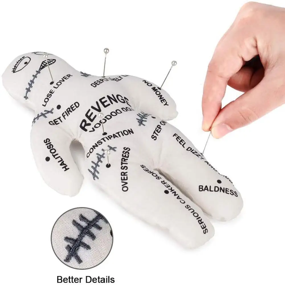 Кукла редуктор Bad Boss Вуду для снятия стресса Лучшая новинка подарок розового