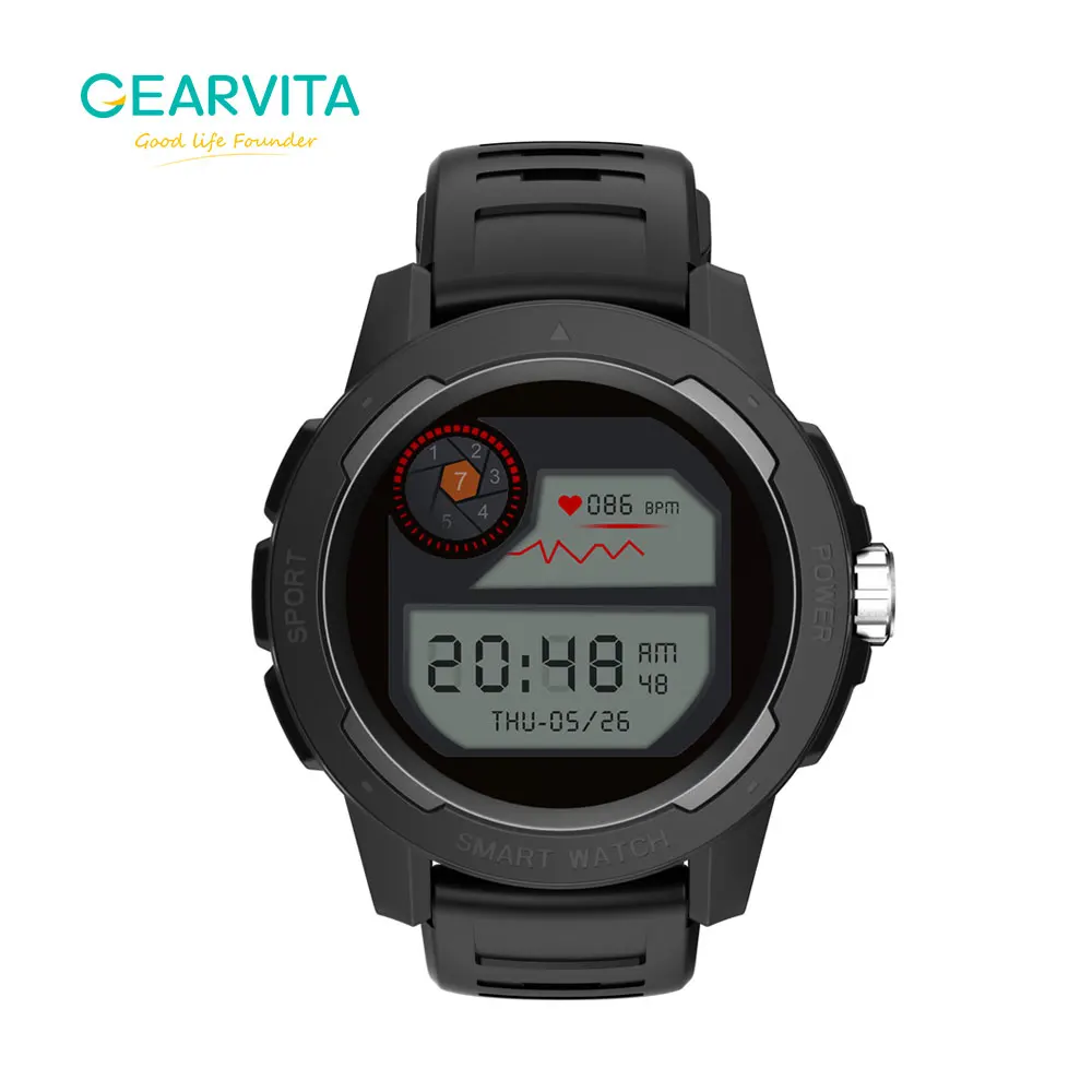 Смарт-часы спортивные режимы трек перемещения gps-навигатора Водонепроницаемый