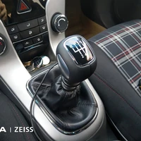 5 6 speed manual car gearbox handles gear shift knob stick head for chevrolet cruze 2009 2010 2011 2012 2013 2014 2015 leather