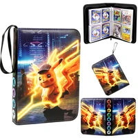 pokemon game cards album book 200 400pcs anime card collectors holder loaded list capacity binder folder pokemons toys for gifts