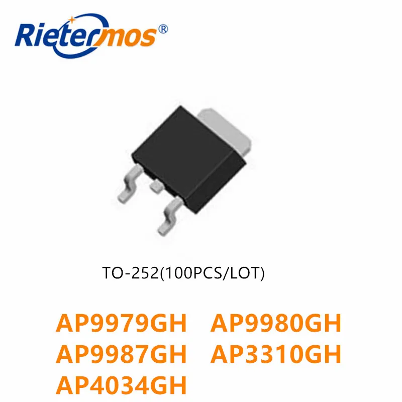 100 шт. AP9979GH 9979GH AP9980GH 9980GH AP9987GH 9987GH AP3310GH 3310GH AP4034GH 4034GH TO252 сделано в Китае | Электроника