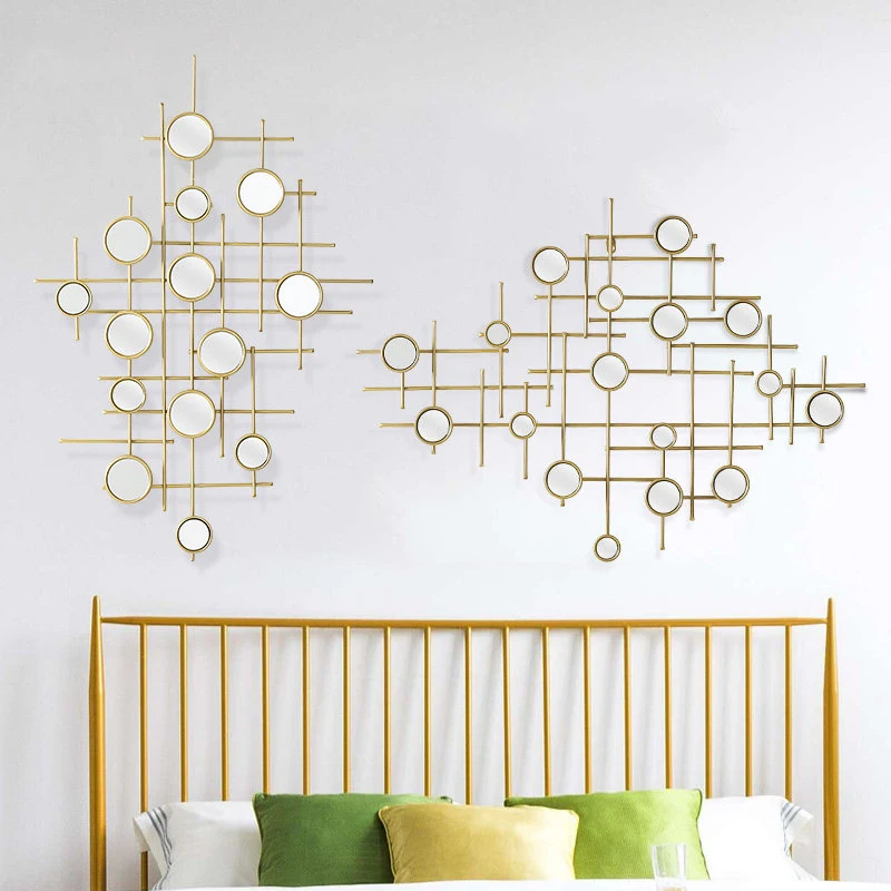 Современное освещение искусственное декоративное зеркало настенное украшение