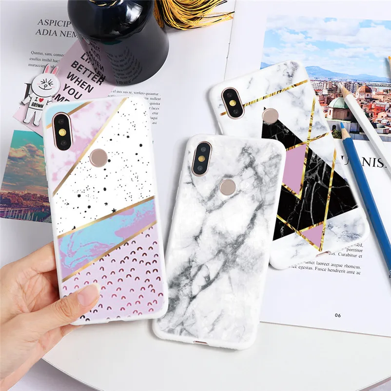 Мраморный чехол для Xiao mi Red mi Note 7 5A 5 6 8 Pro 6A 7A Plus mi A3 A1 A2 8 9 Lite SE 9T F1 CC9 CC9e TPU Белый матовый чехол Funda