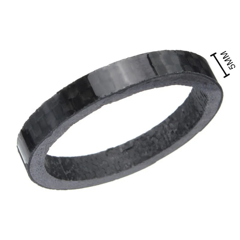 

Bike Carbon Fiber Headset Fork Spacers kit Handlebar Washer Ring Gasket Front Fork MTB Bicycle Stem Spacer