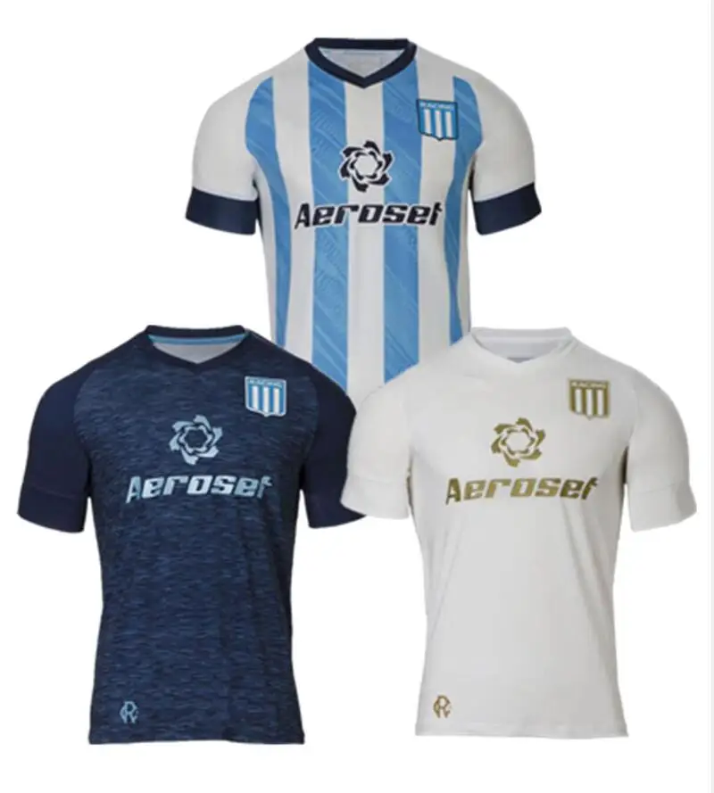 

2021 2022 Racing Club de Avellaneda Home Away Jerseys CHURRY ROJAS LISANDRO SOLARI FERTOLI CVITANICH MIRANDA Football shirt uniform