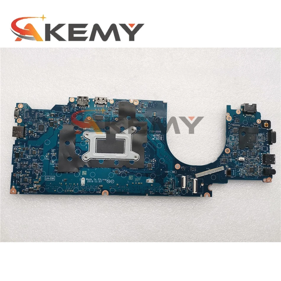 Akemy для Dell Latitude 5480 материнская плата портативного компьютера с SR2F0 I5-6300U Процессор