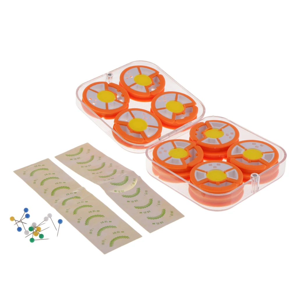 8pcs Fishing Line Bobbins Spools Pike Carp and Sea Rigs Storage | Спорт и развлечения