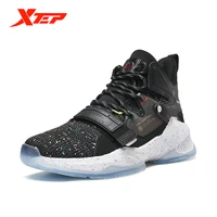 xtep mens basketball shoes new arrival shock absorption breathable non slip sports shoes 880319120036