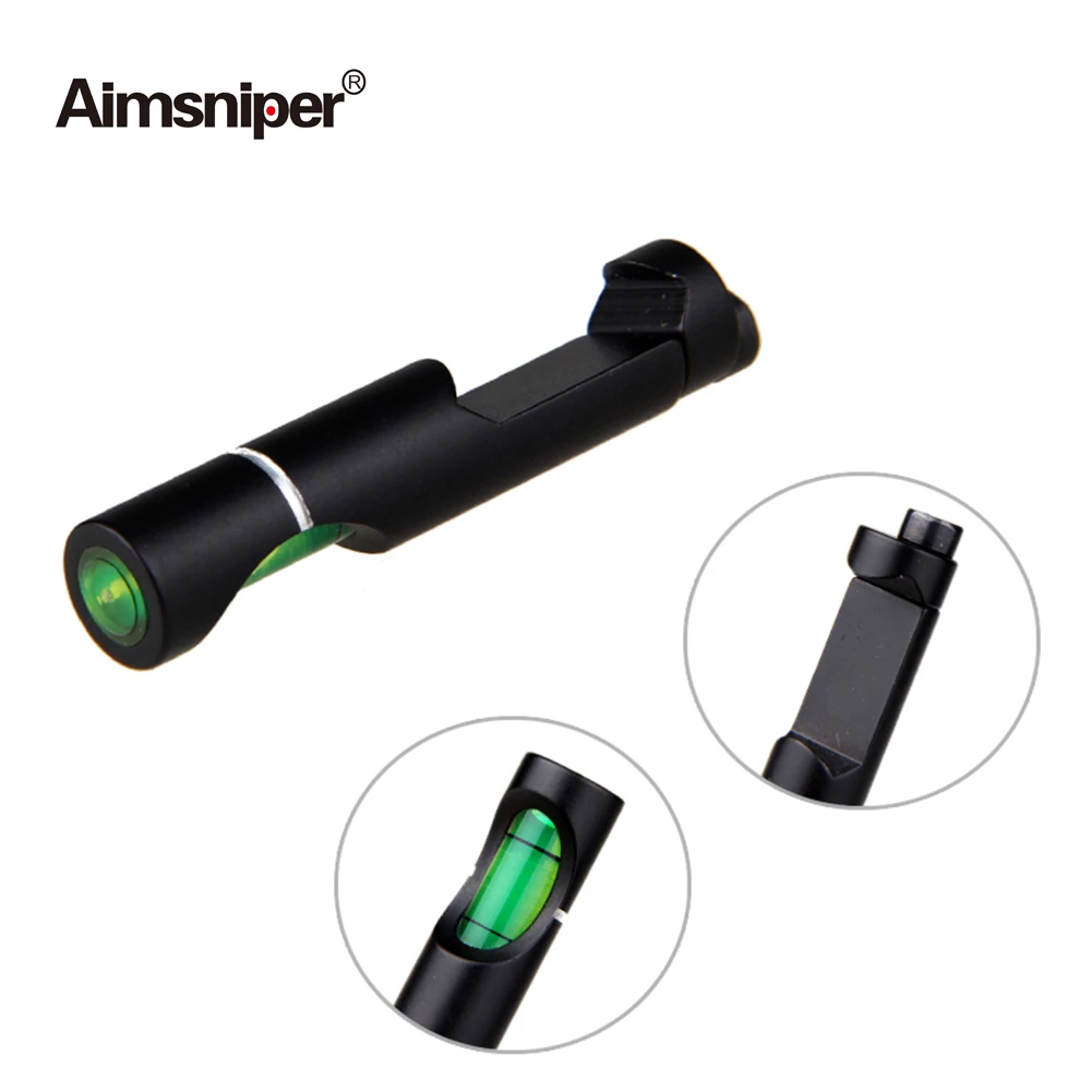 

Hunting Spirit Bubble Level For 25.4/30mm Rifle Tube Riflescope Tactical Ring Mount 11/20mmDovetail Base Sniper AirGun Accessory
